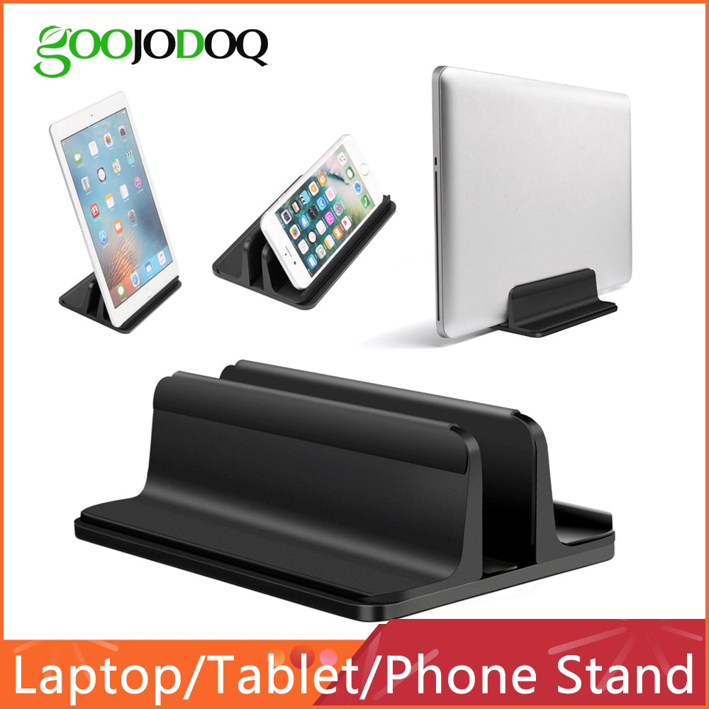 Vertical Laptop Stand for Macbook Air Pro 13 / 15 by DarkByteGear