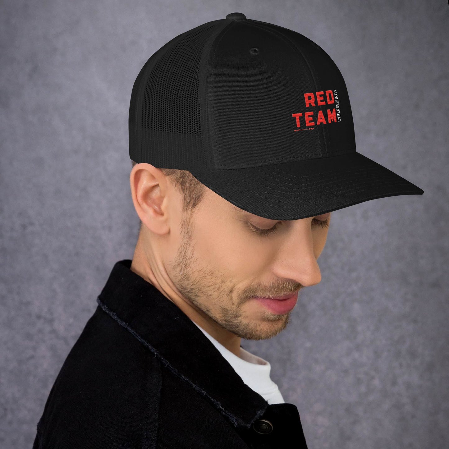 Cyber Security Red Team V8 - Trucker Cap by DarkByteGear