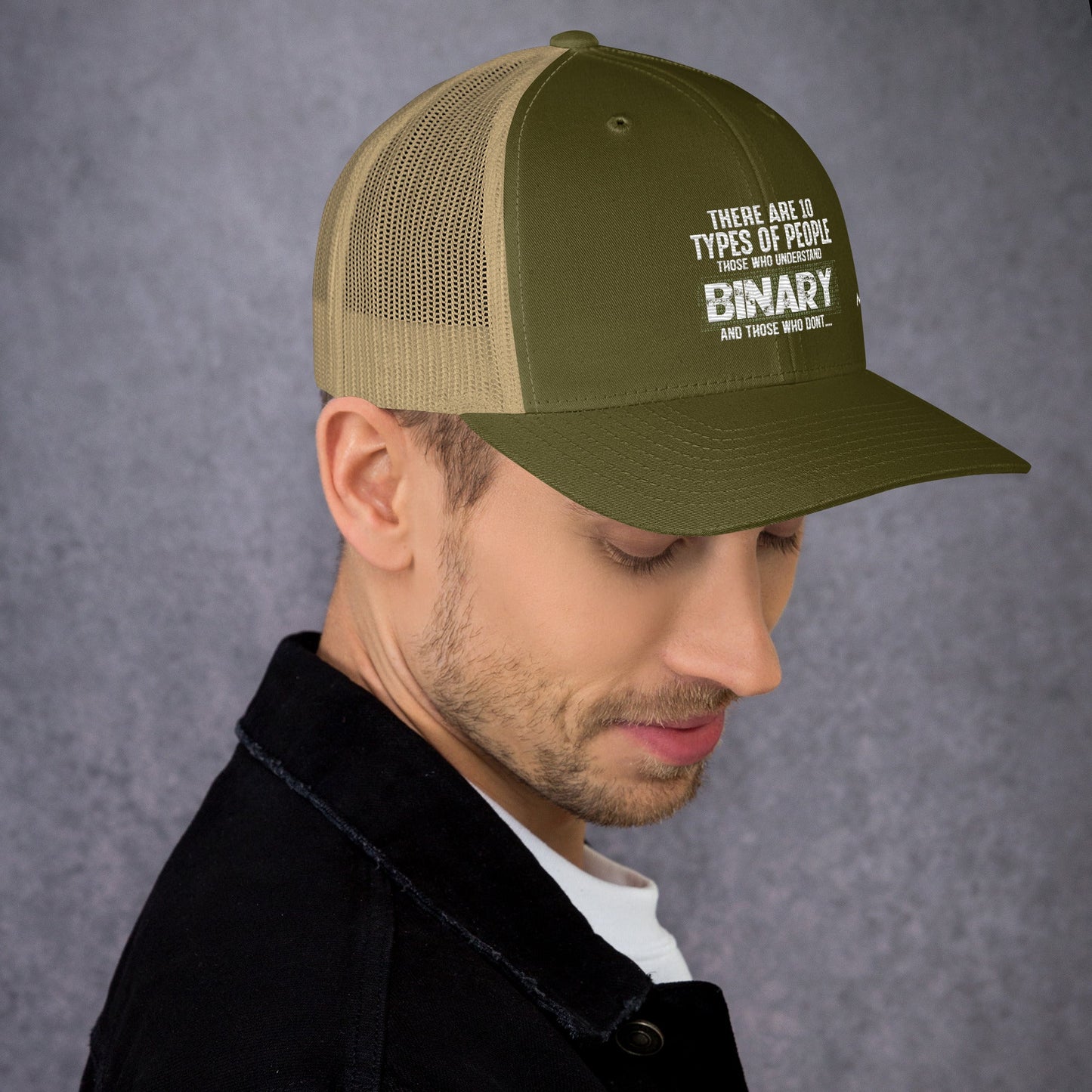 There are 10 types of people - Trucker Cap by DarkByteGear