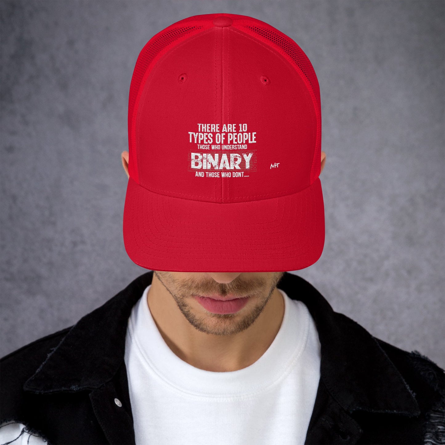 There are 10 types of people - Trucker Cap by DarkByteGear