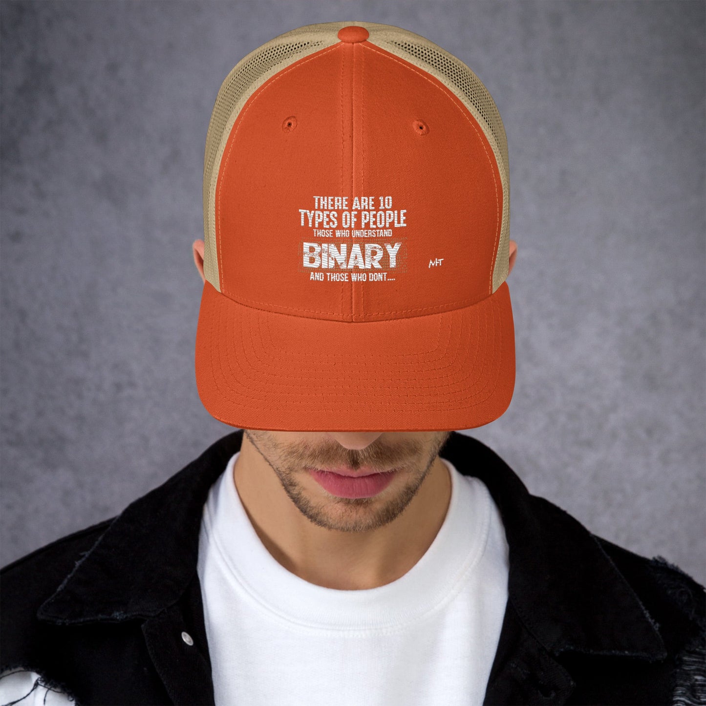There are 10 types of people - Trucker Cap by DarkByteGear