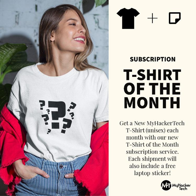 T-Shirt of the Month Subscription! by DarkByteGear