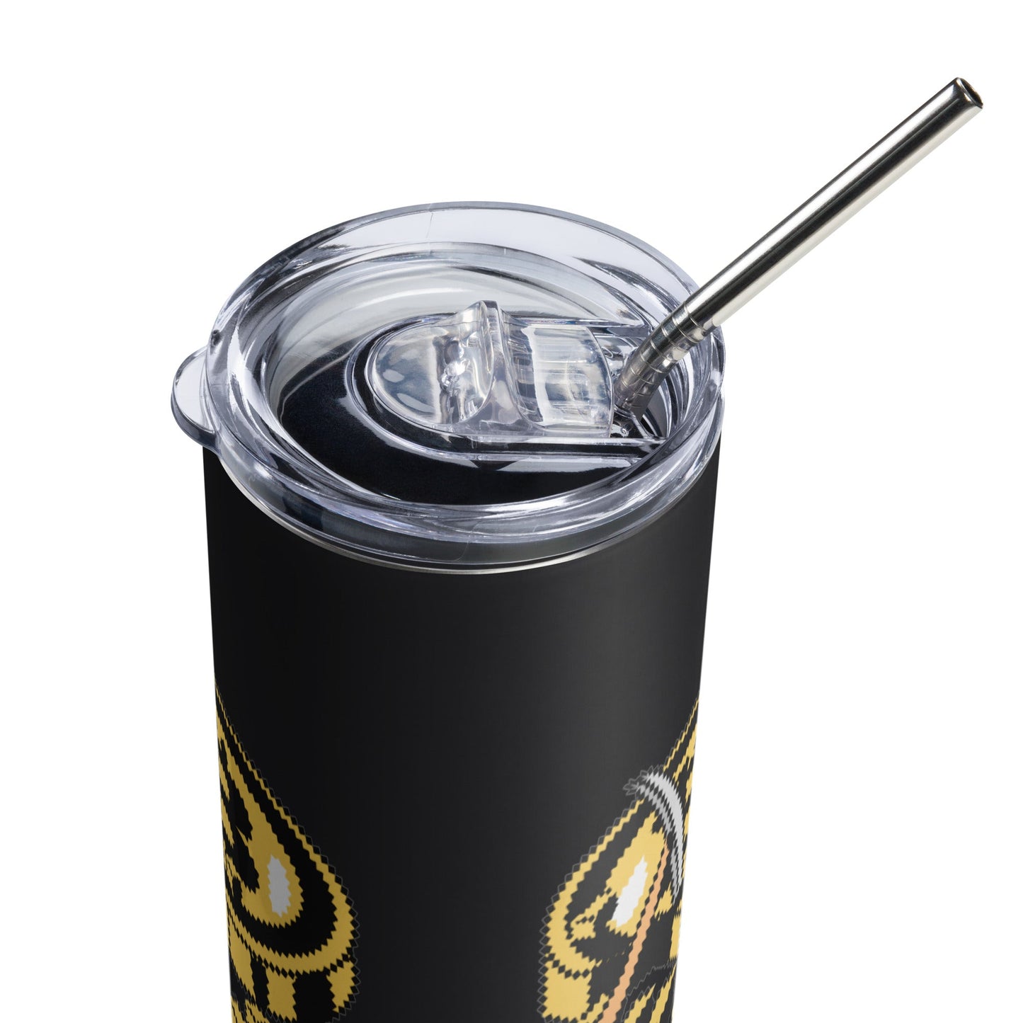 Crypto King - Stainless steel tumbler by DarkByteGear