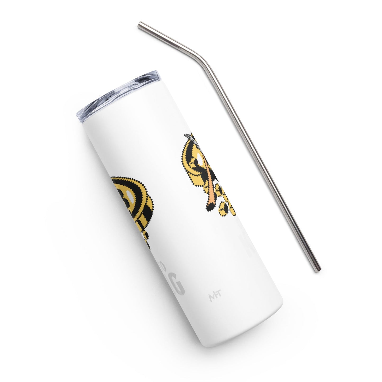Crypto King - Stainless steel tumbler by DarkByteGear