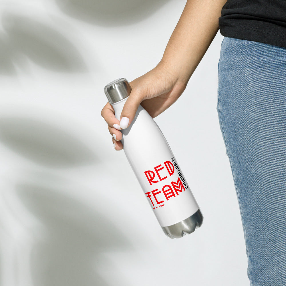 Cyber Security Red Team v5 - Stainless Steel Water Bottle by DarkByteGear