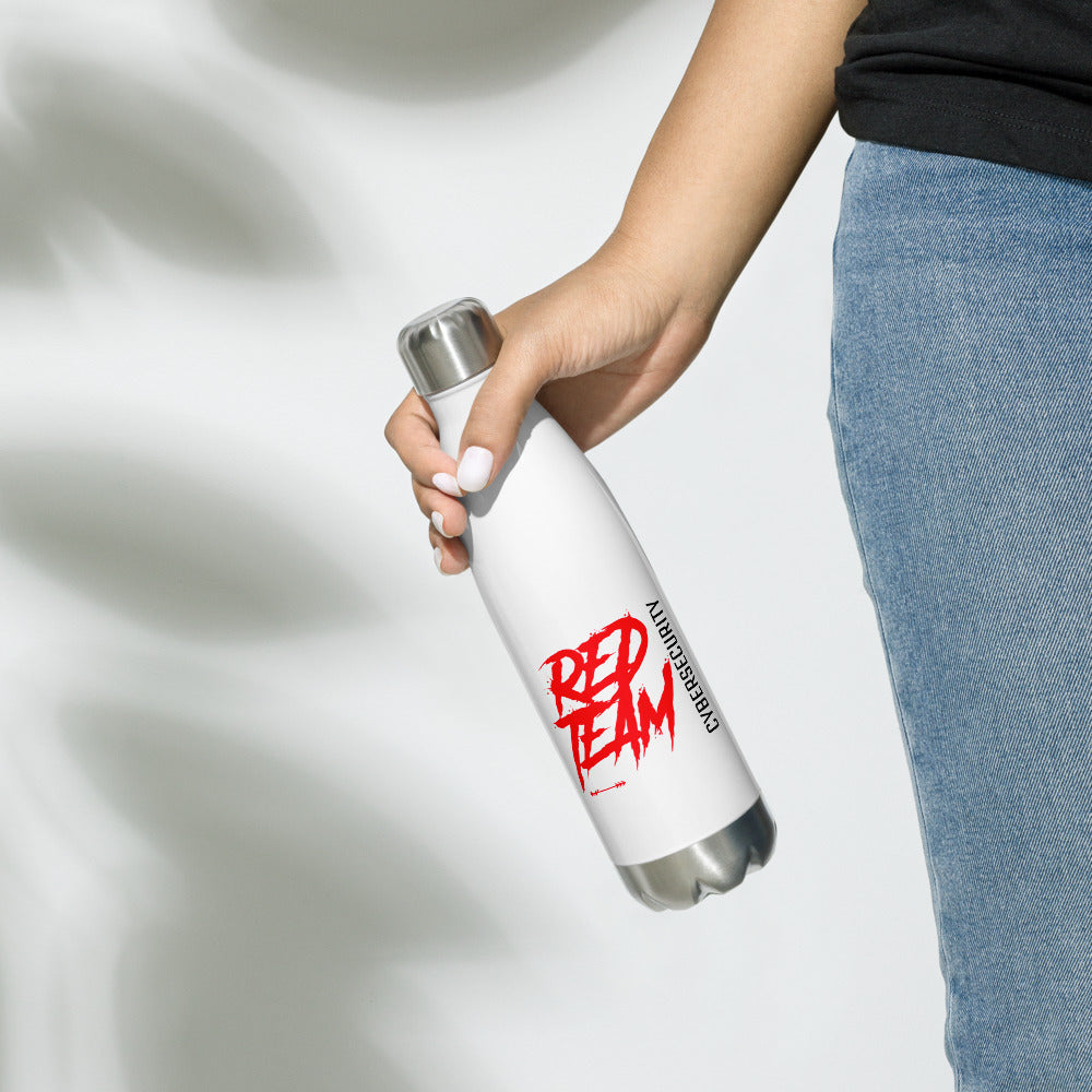 Cyber Security Red Team V10 - Stainless Steel Water Bottle by DarkByteGear