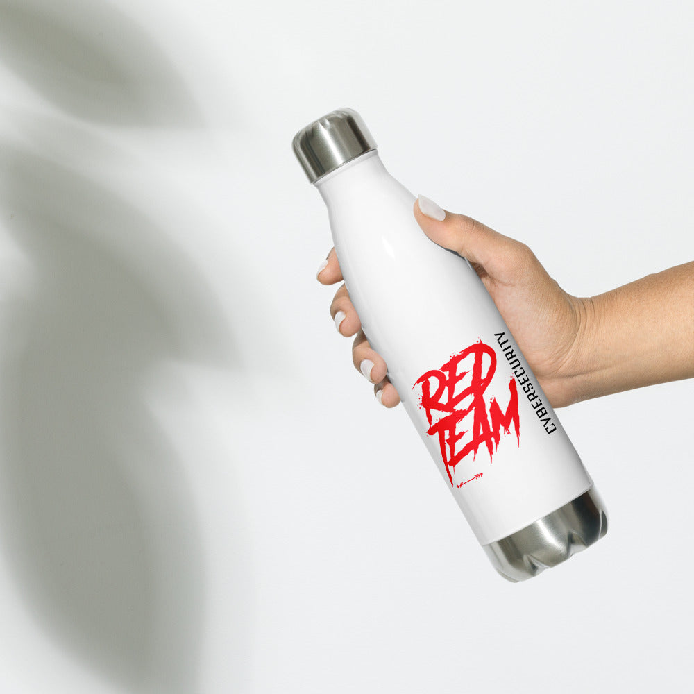 Cyber Security Red Team V10 - Stainless Steel Water Bottle by DarkByteGear