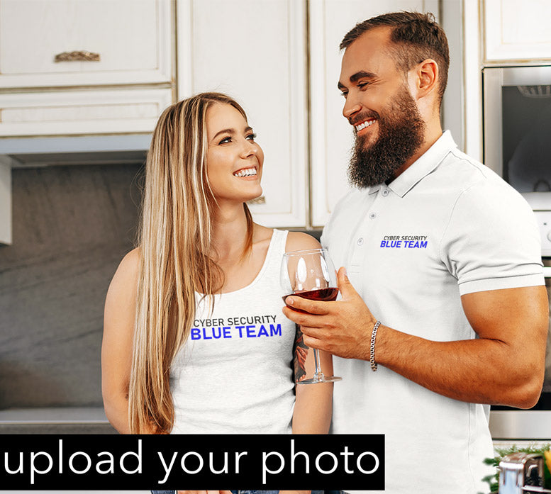 Cyber Security Blue Team - Face Mash Socks ( personalized socks with photos ) by DarkByteGear