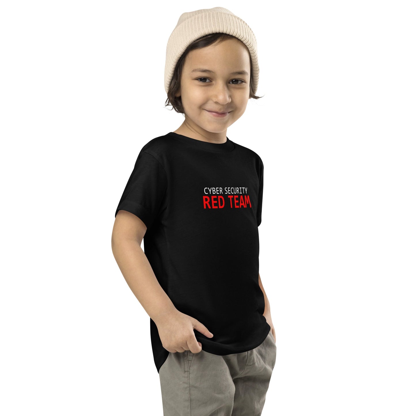 Cybersecurity Red Team - Junior - Toddler Short Sleeve Tee by DarkByteGear
