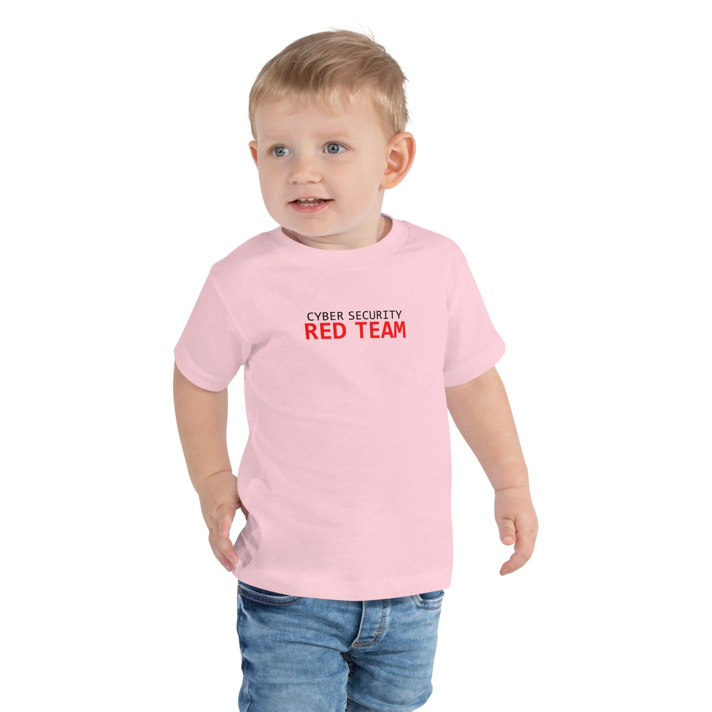 Cybersecurity Red Team - Junior - Toddler Short Sleeve Tee by DarkByteGear
