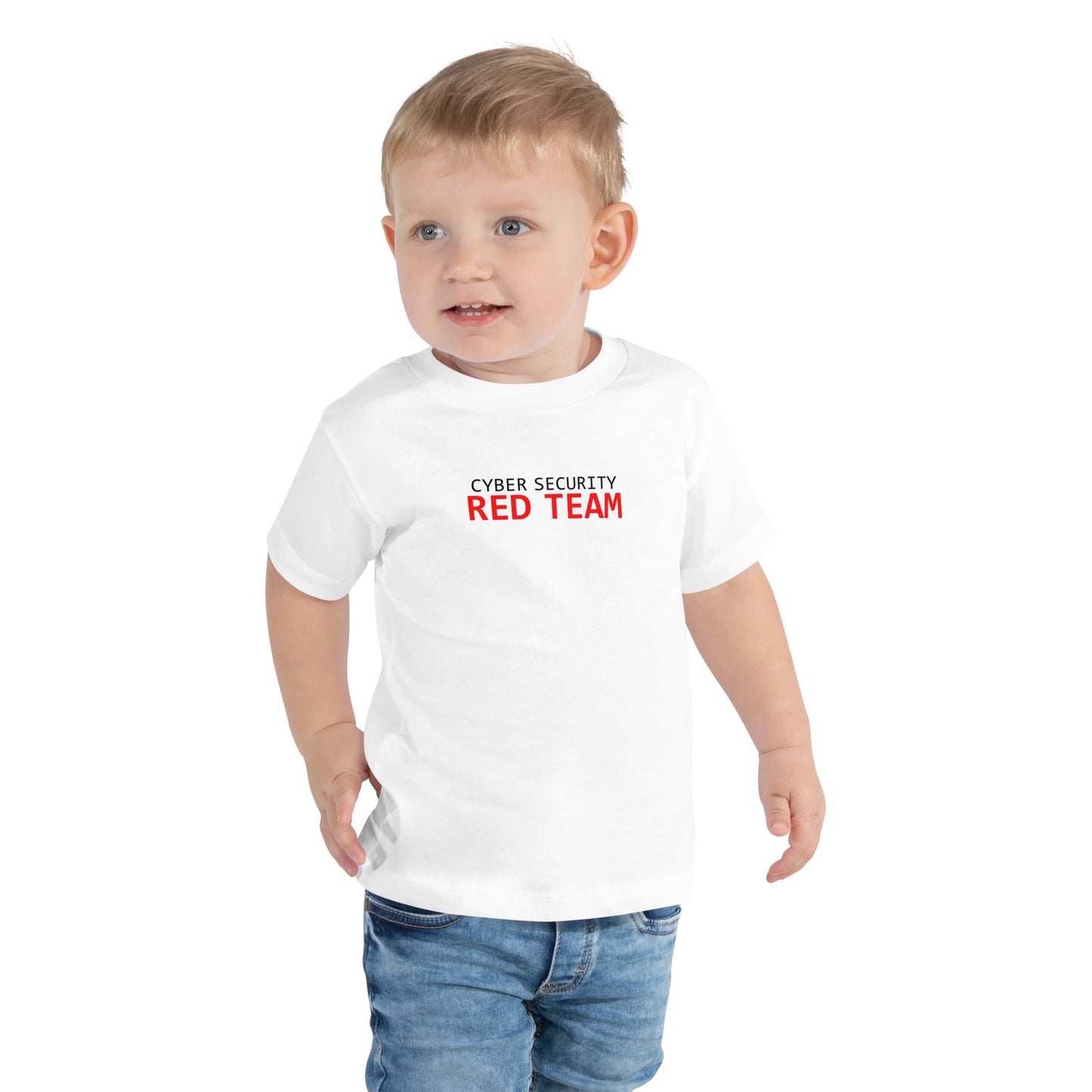 Cybersecurity Red Team - Junior - Toddler Short Sleeve Tee by DarkByteGear