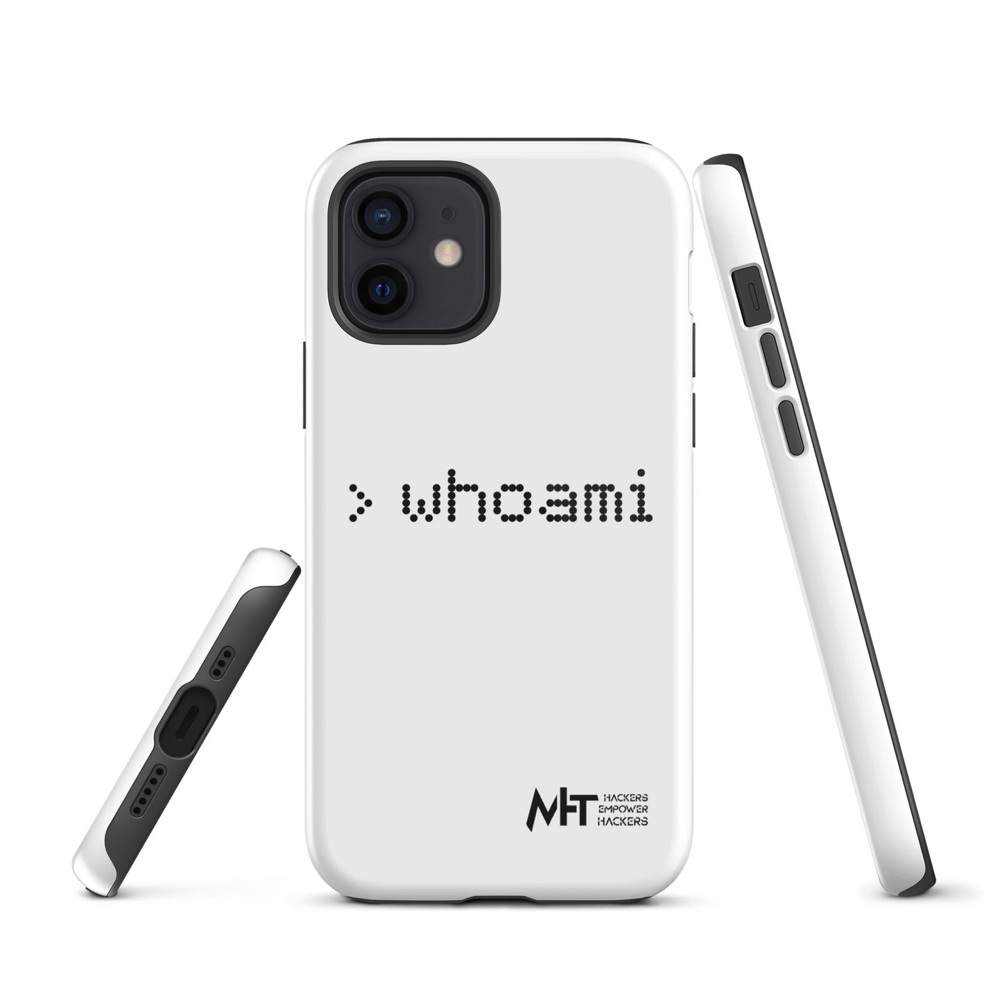 Whoami - Tough iPhone case by DarkByteGear