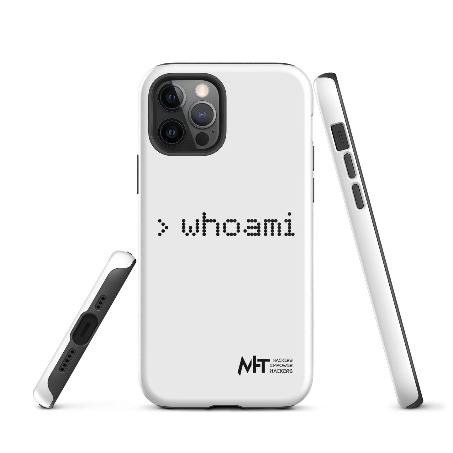 Whoami - Tough iPhone case by DarkByteGear