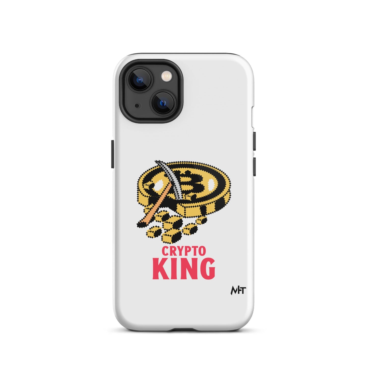 Crypto King - Tough iPhone case by DarkByteGear