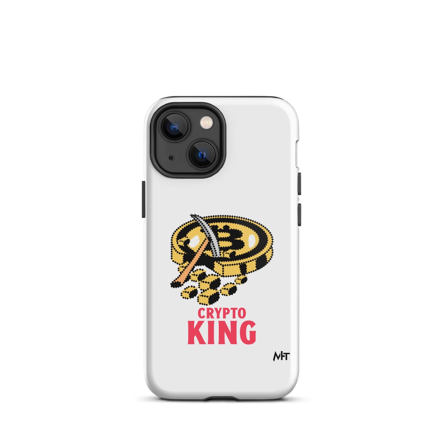 Crypto King - Tough iPhone case by DarkByteGear