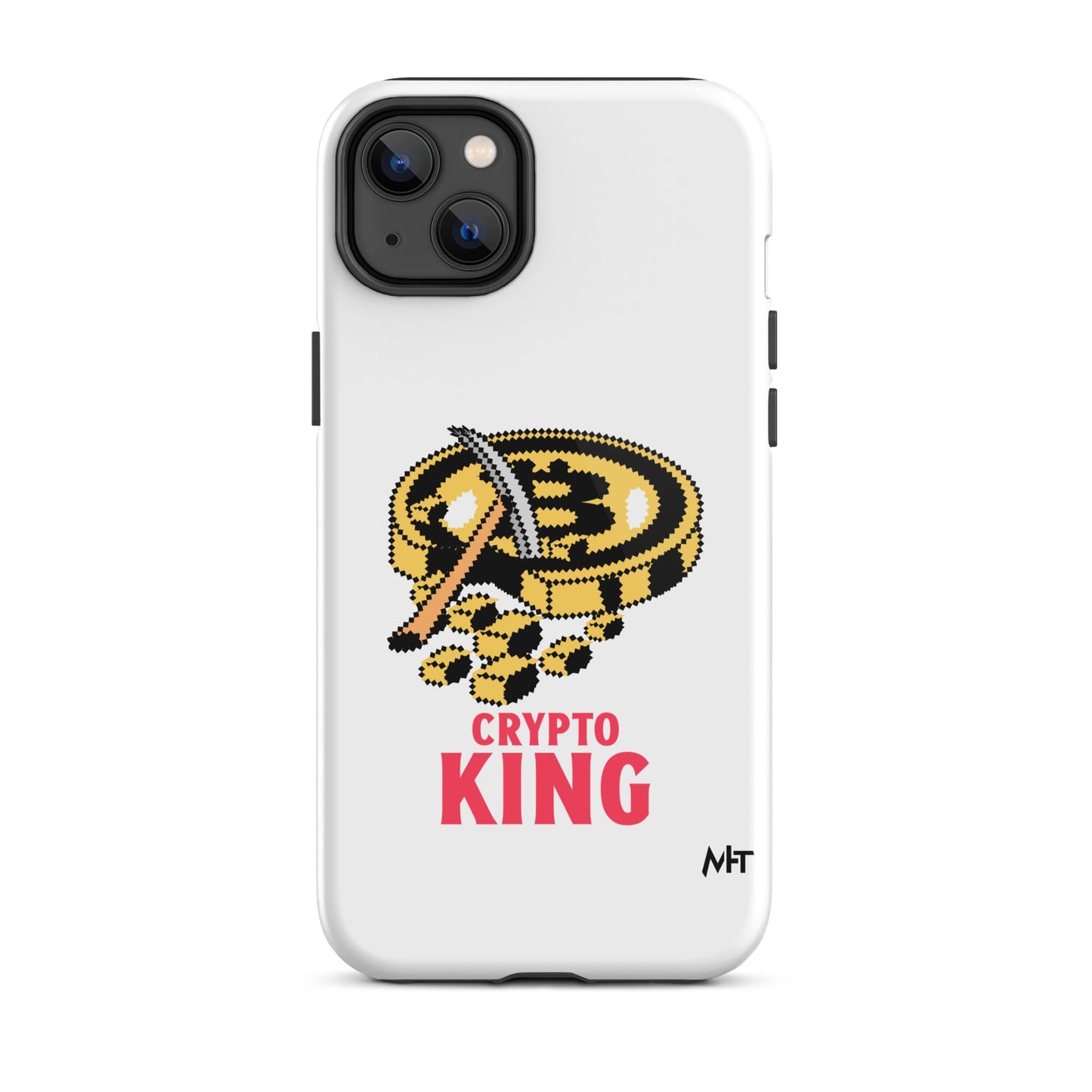 Crypto King - Tough iPhone case by DarkByteGear