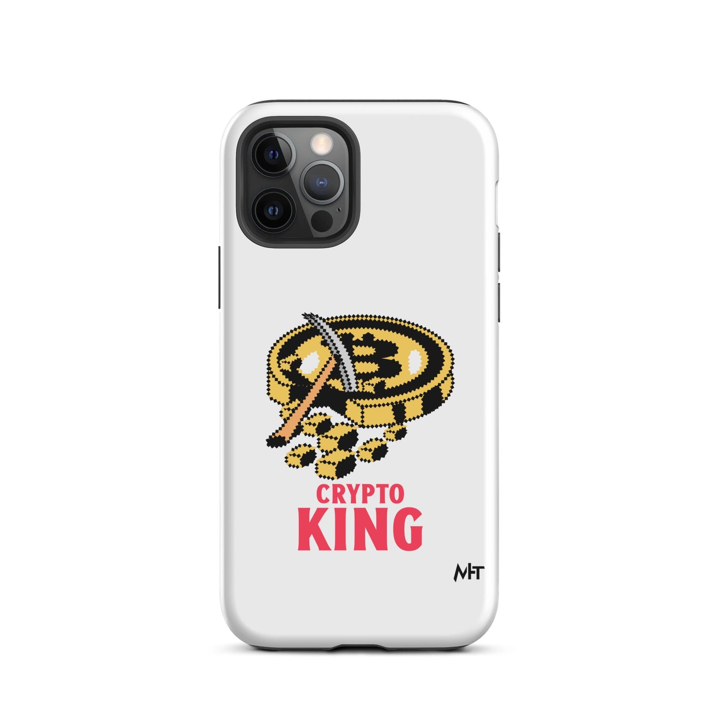 Crypto King - Tough iPhone case by DarkByteGear