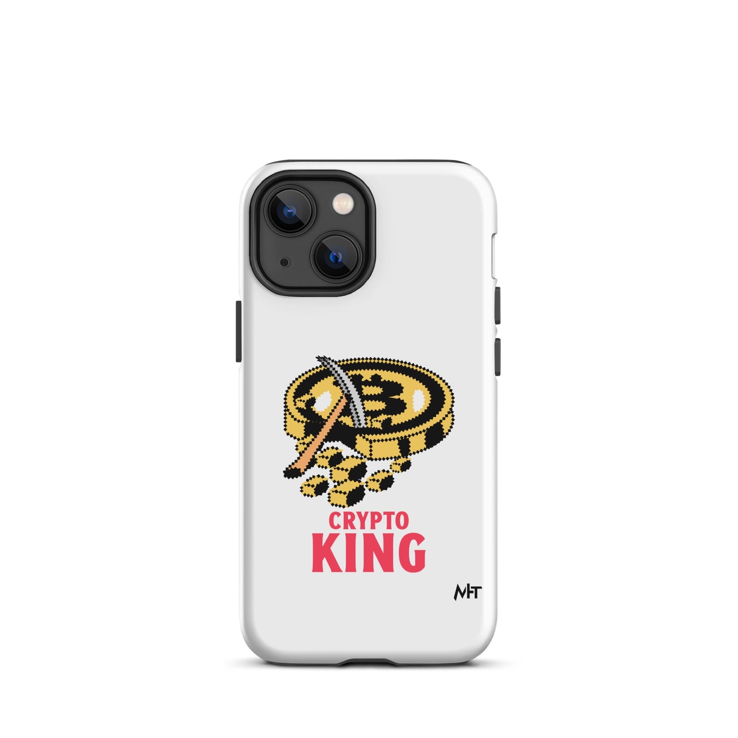 Crypto King - Tough iPhone case by DarkByteGear
