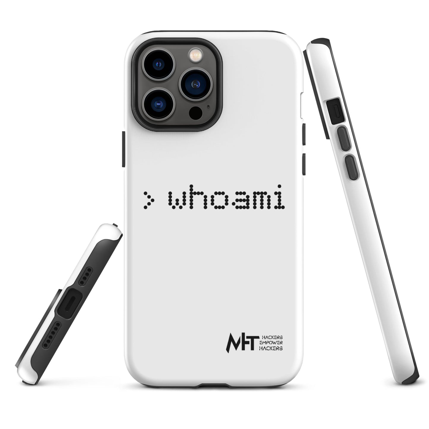 Whoami - Tough iPhone case by DarkByteGear