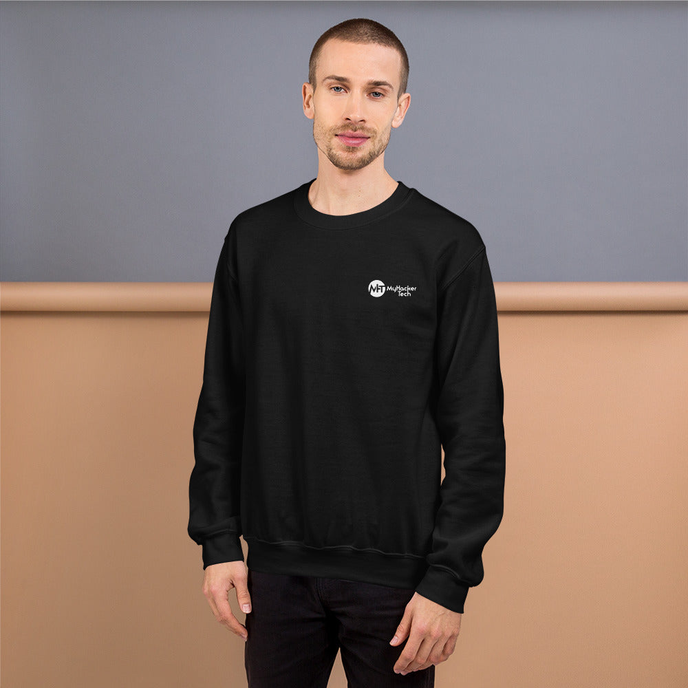 Ransomware - Unisex Sweatshirt (back print) by DarkByteGear