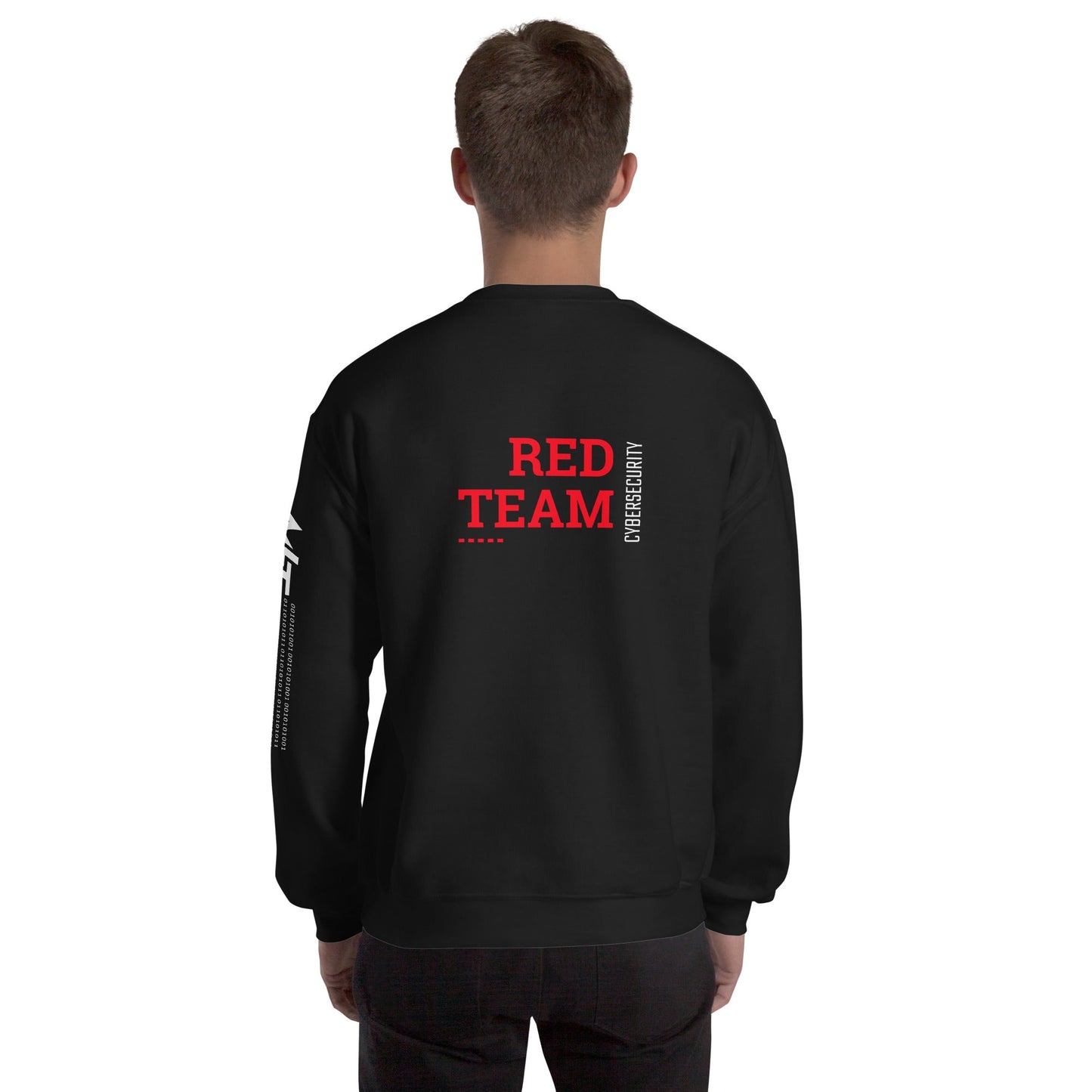Cyber Security Red Team V12 - Unisex Sweatshirt ( Back Print ) by DarkByteGear