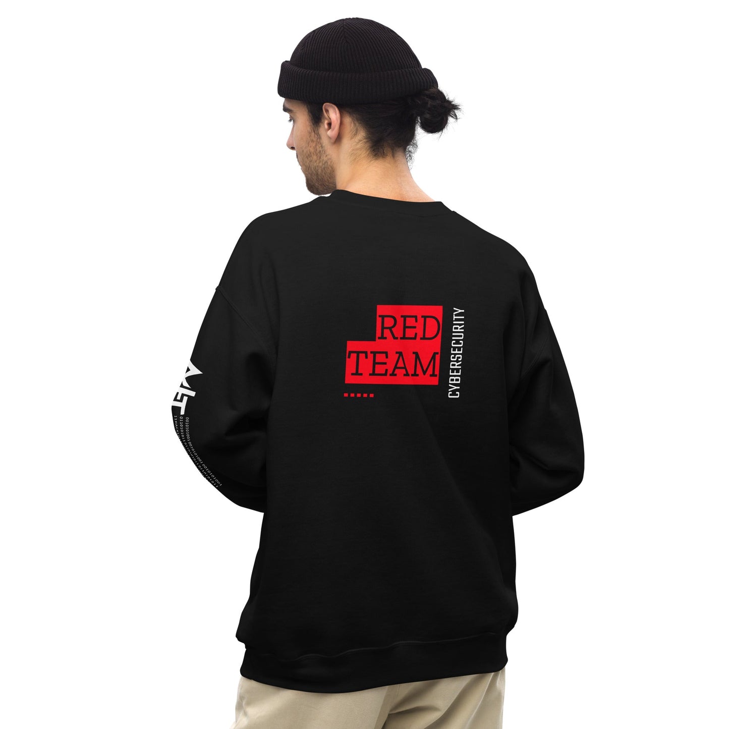 Cyber Security Red Team V13 - Unisex Sweatshirt ( Back Print ) by DarkByteGear