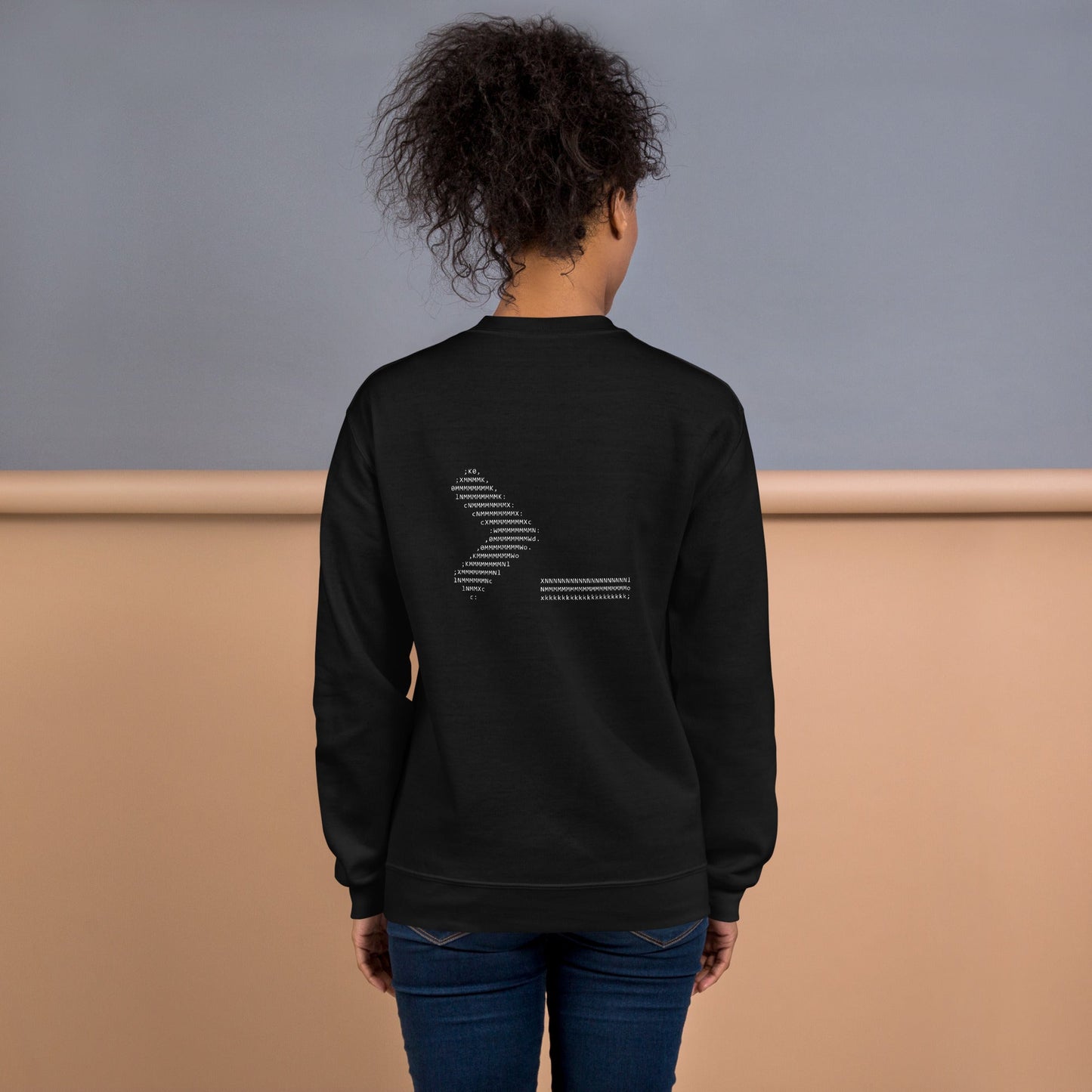 CLI - Unisex Sweatshirt ( Back Print ) by DarkByteGear