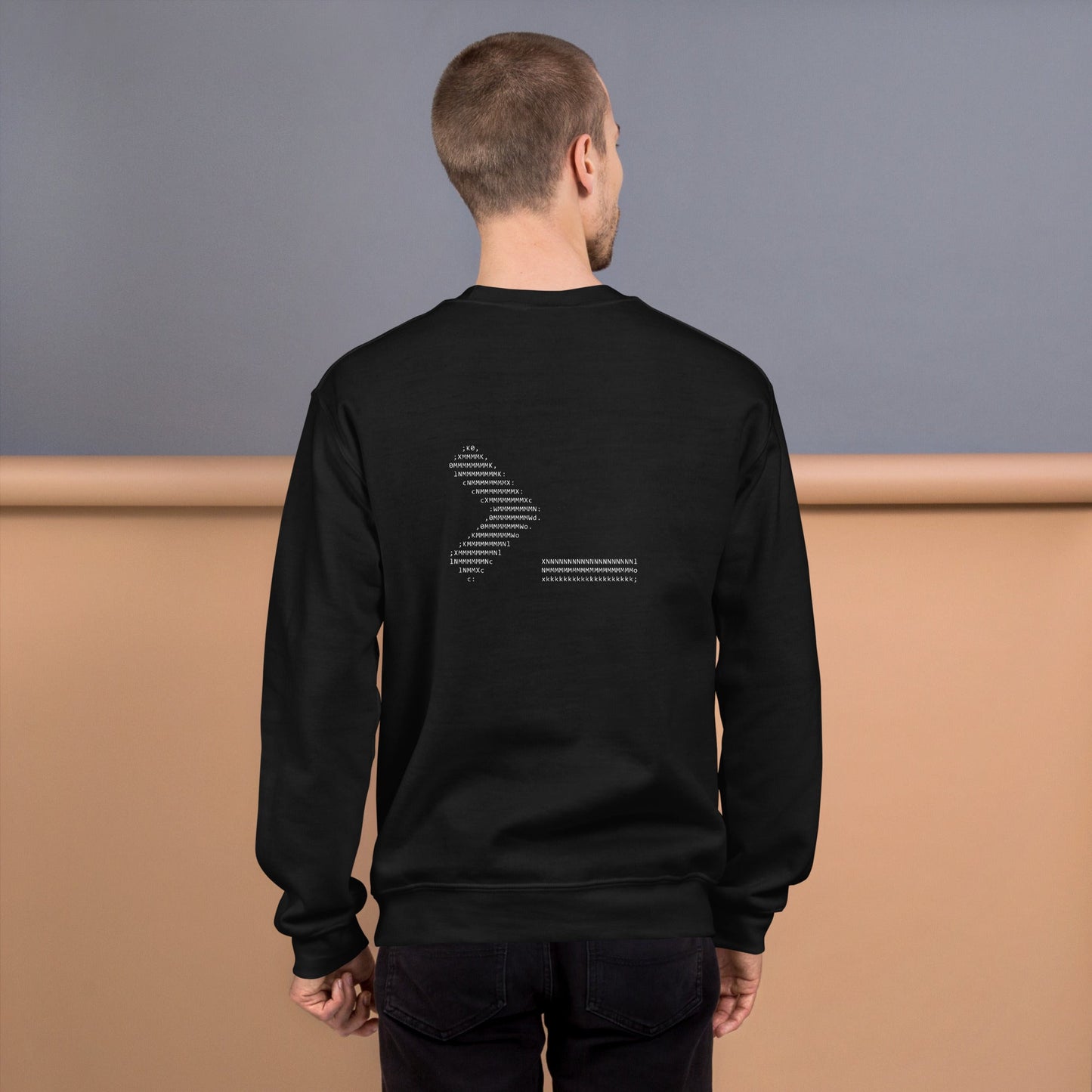 CLI - Unisex Sweatshirt ( Back Print ) by DarkByteGear