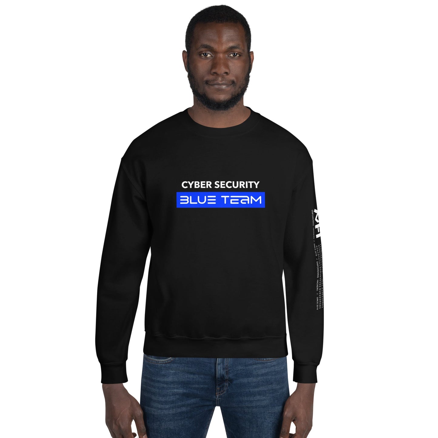 Cyber Security Blue Team V8 - Unisex Sweatshirt by DarkByteGear