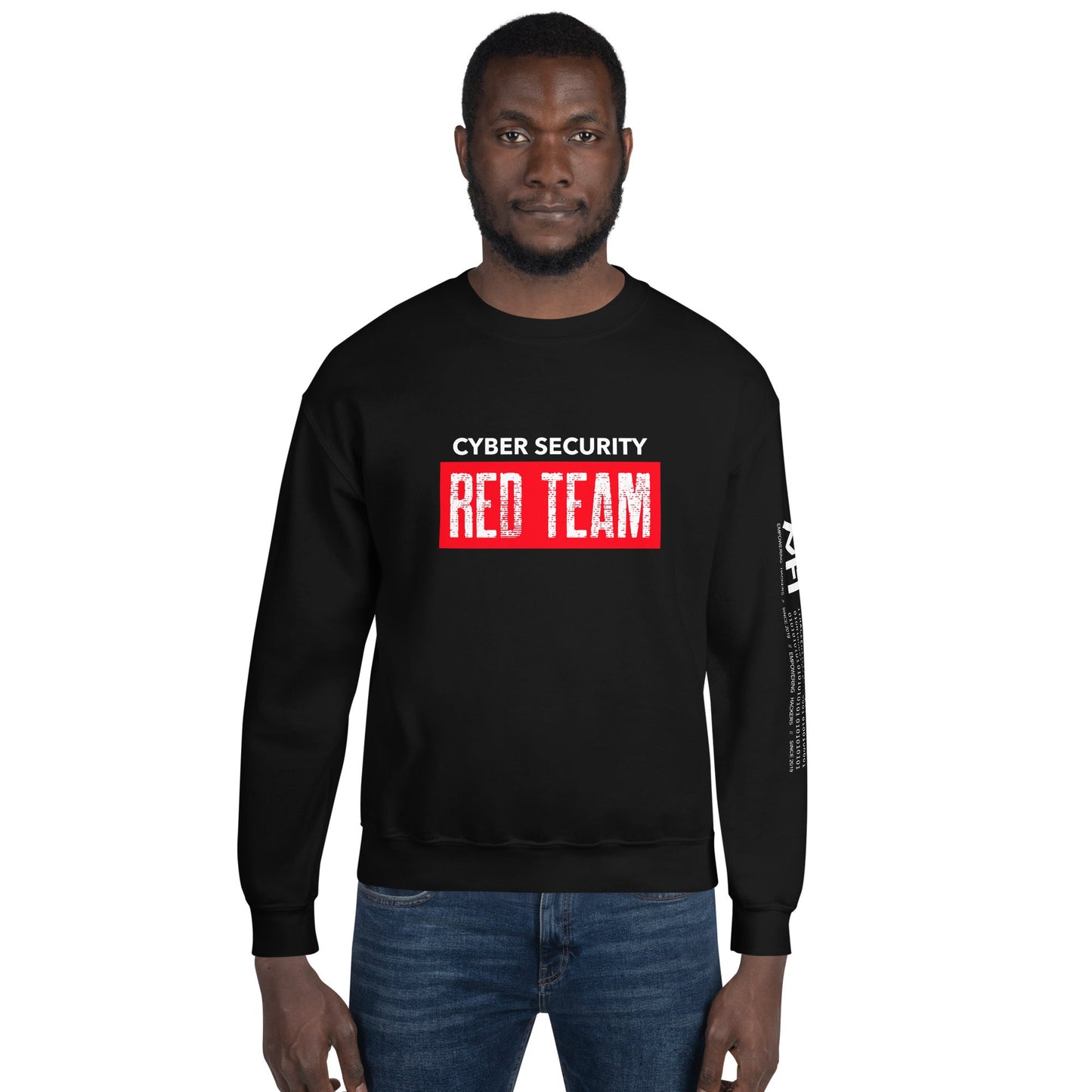 Cyber Security Red Team V1 - Unisex Sweatshirt by DarkByteGear