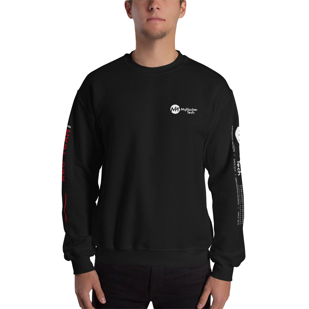 Cyber Security Red Team v2 - Unisex Sweatshirt (all sides print) by DarkByteGear