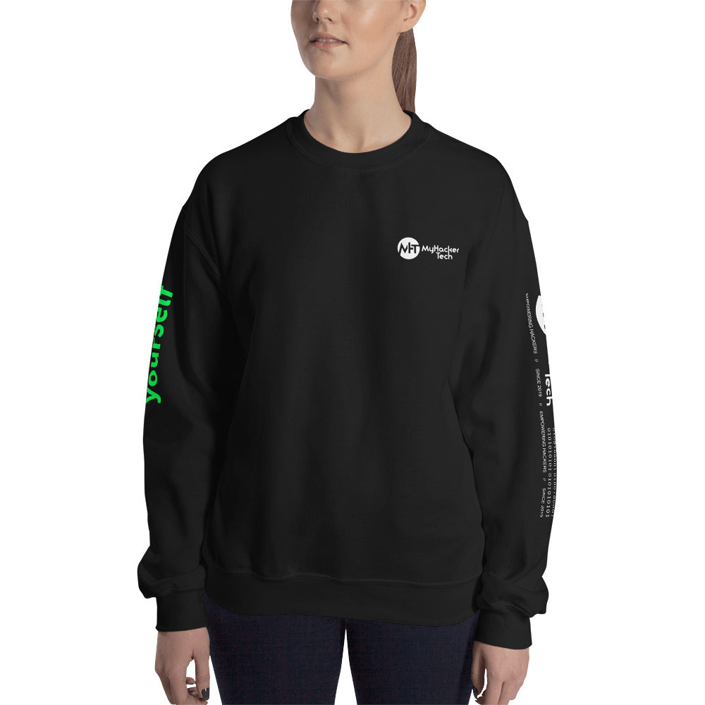 sudo rm -f yourself - Unisex Sweatshirt (all sides print) by DarkByteGear