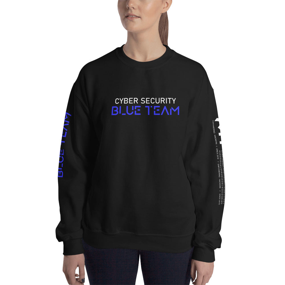 Cybersecurity Blue Team v4 - Unisex Sweatshirt by DarkByteGear