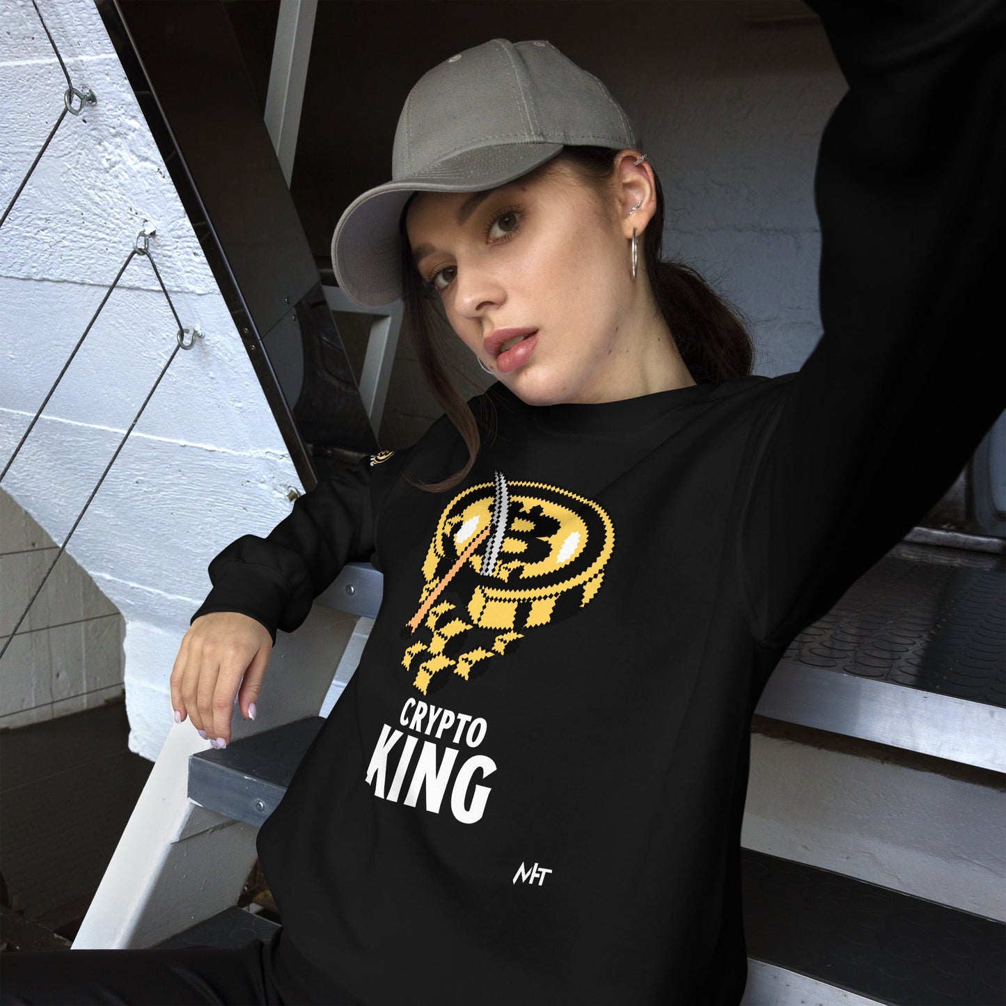 Crypto King - Unisex Sweatshirt by DarkByteGear