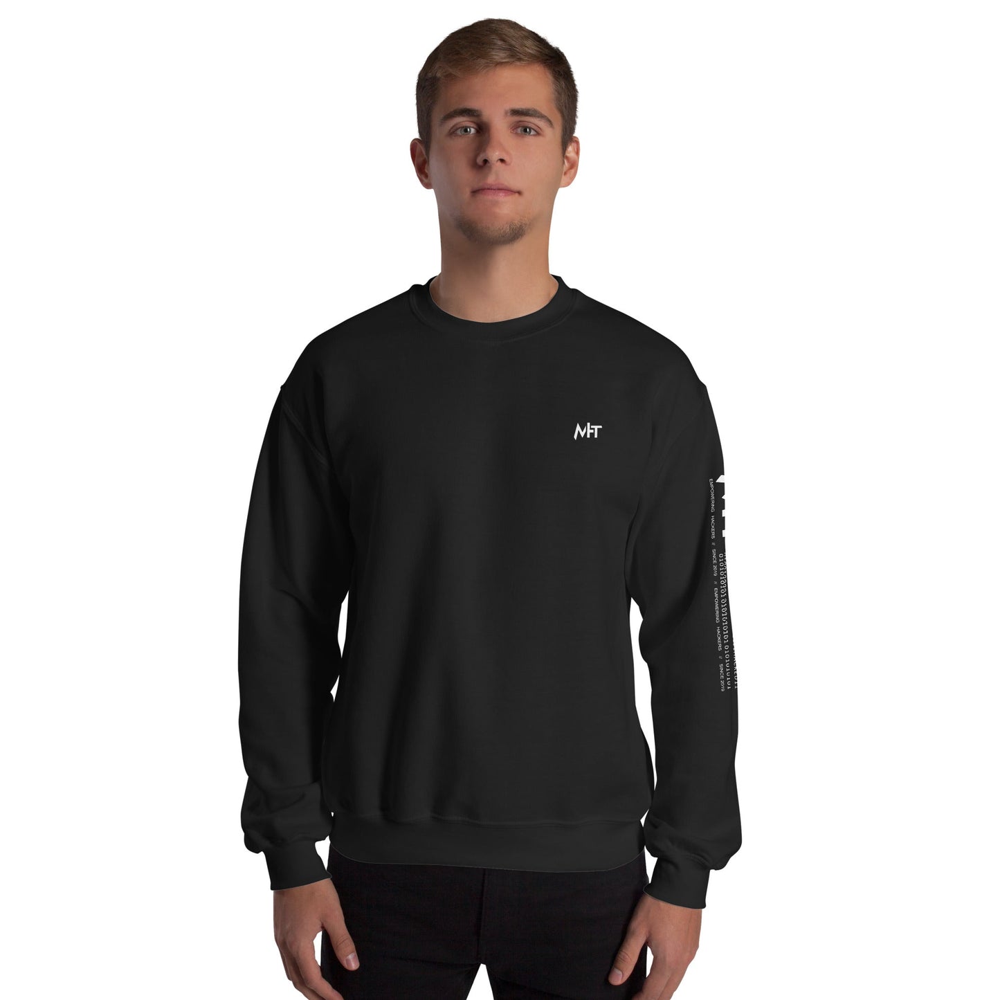 Cyber Security Blue Team V1 - Unisex Sweatshirt ( Back Print ) by DarkByteGear