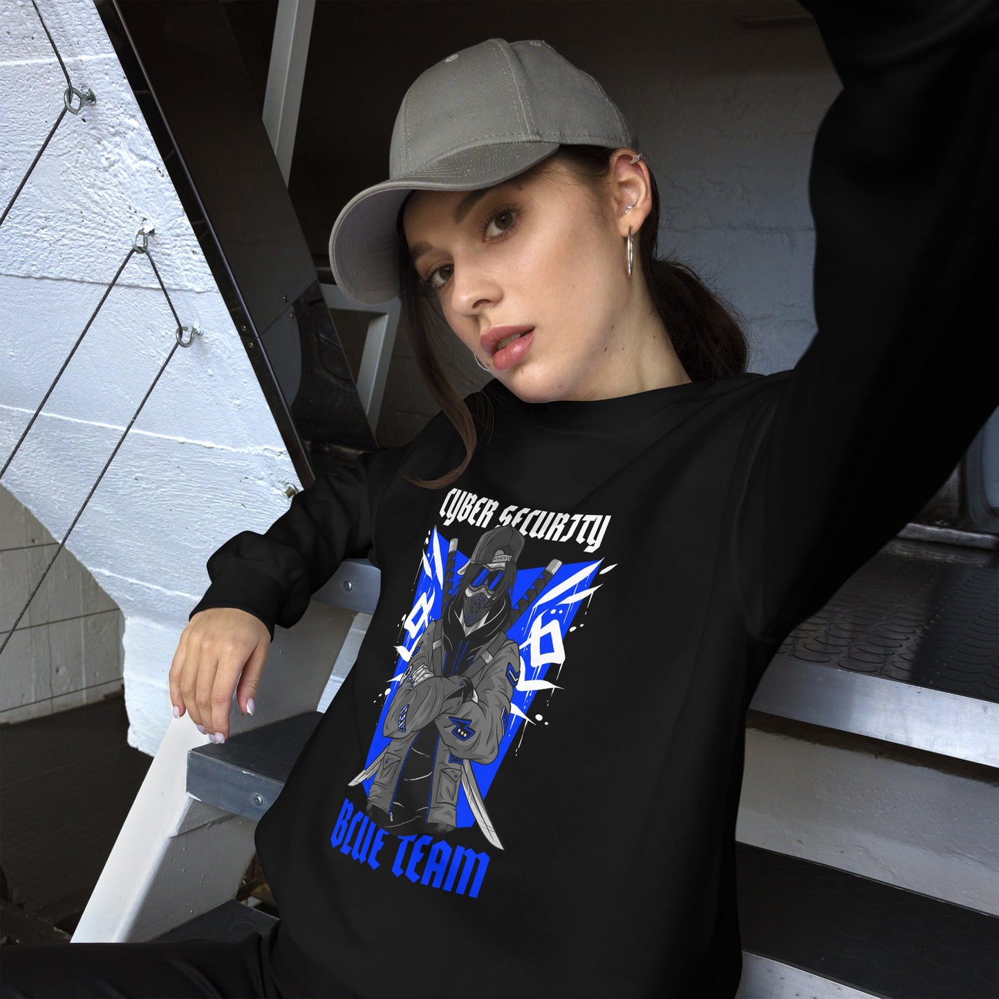 Cyber Security Blue Team V3 - Unisex Sweatshirt by DarkByteGear
