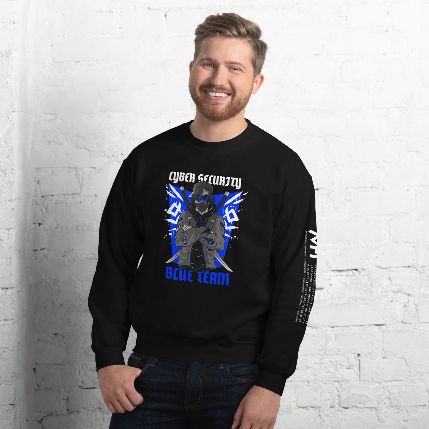 Cyber Security Blue Team V3 - Unisex Sweatshirt by DarkByteGear