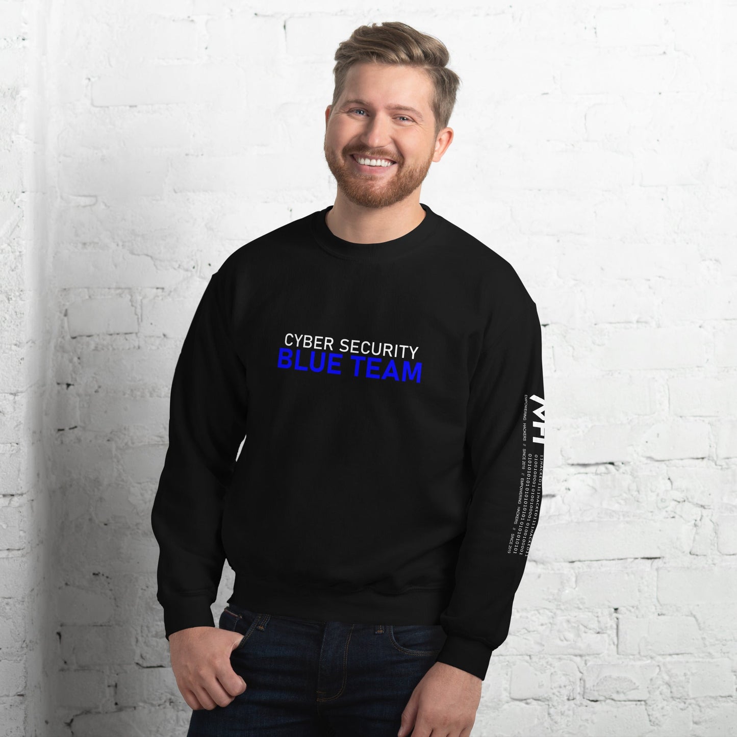 Cyber Security Blue team V4 - Unisex Sweatshirt by DarkByteGear