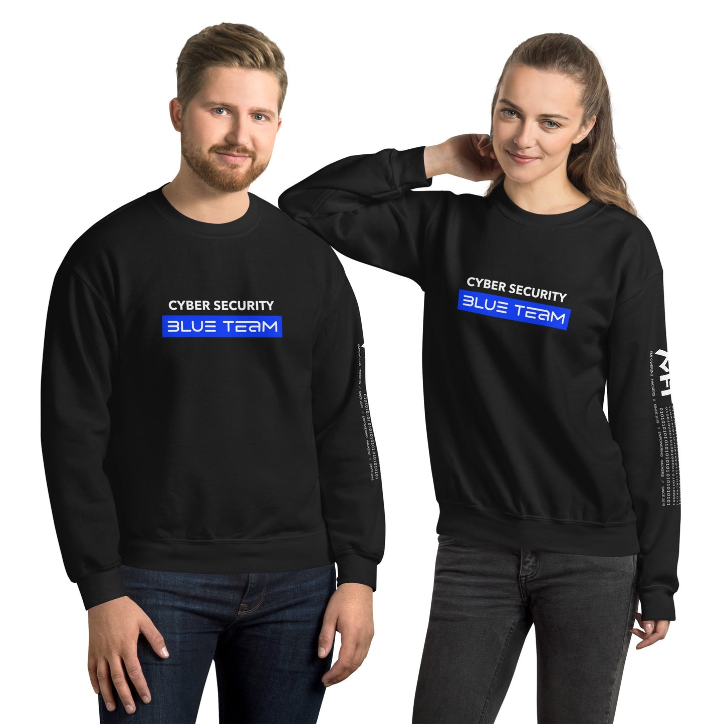 Cyber Security Blue Team V8 - Unisex Sweatshirt by DarkByteGear