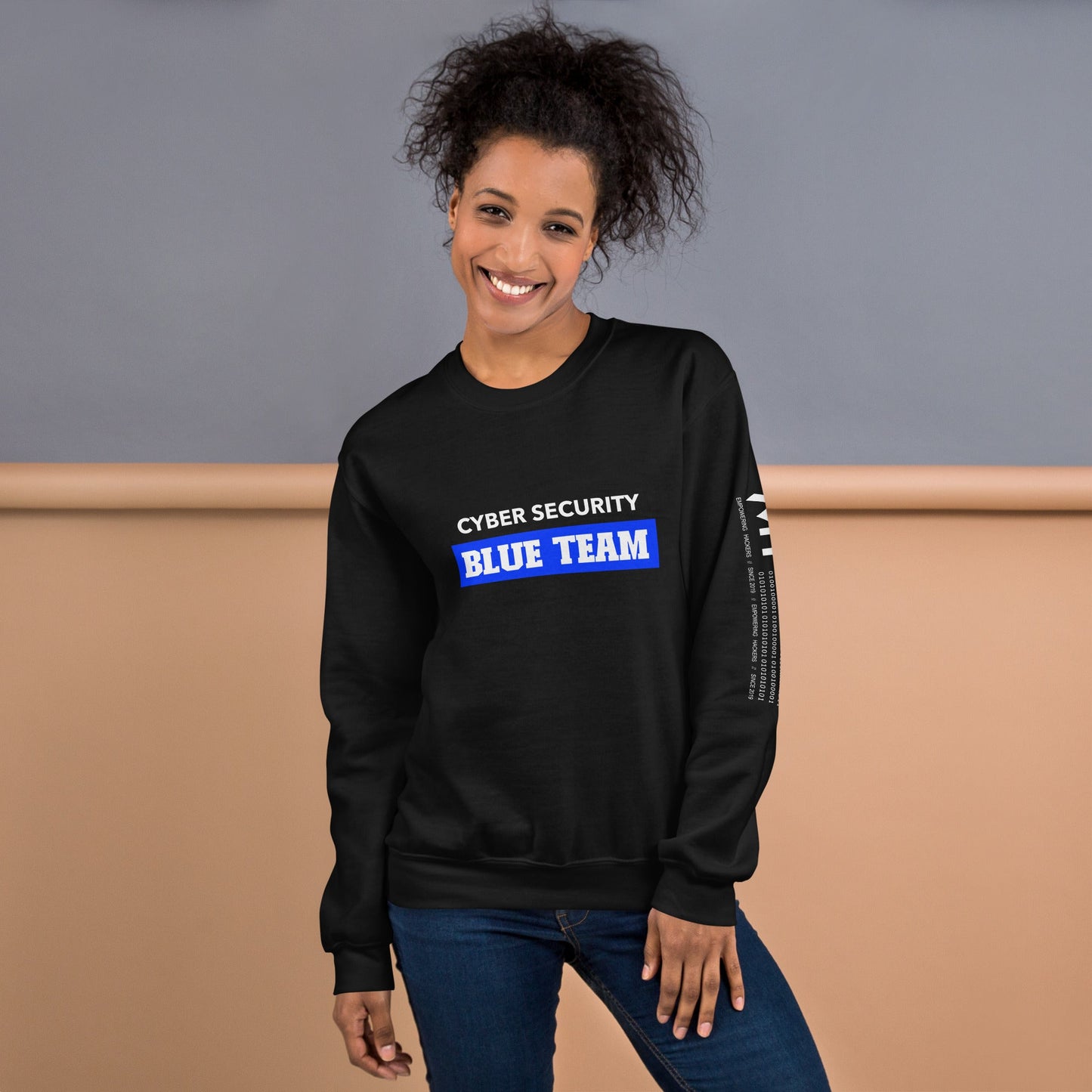 Cyber Security Blue Team V10 - Unisex Sweatshirt by DarkByteGear