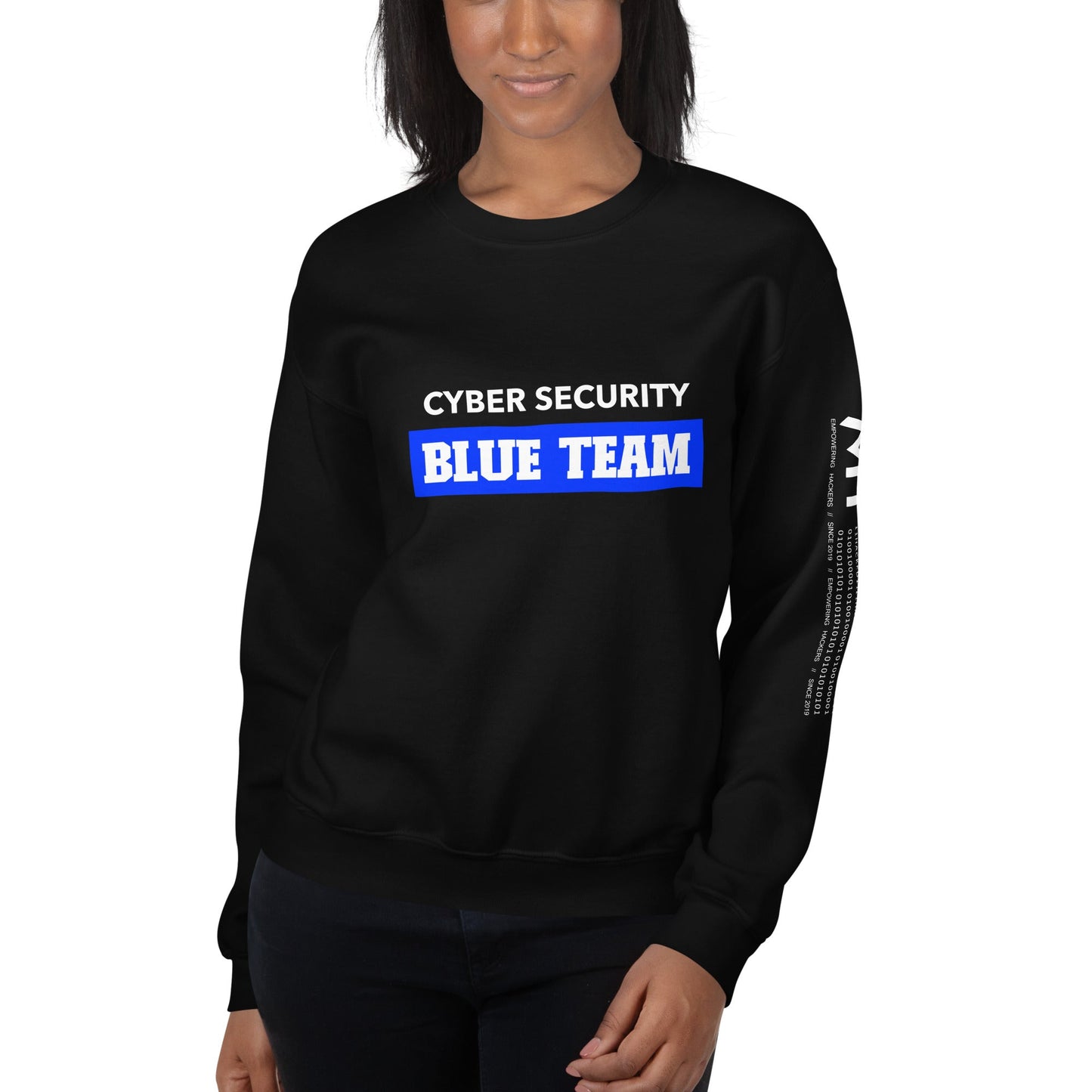 Cyber Security Blue Team V10 - Unisex Sweatshirt by DarkByteGear