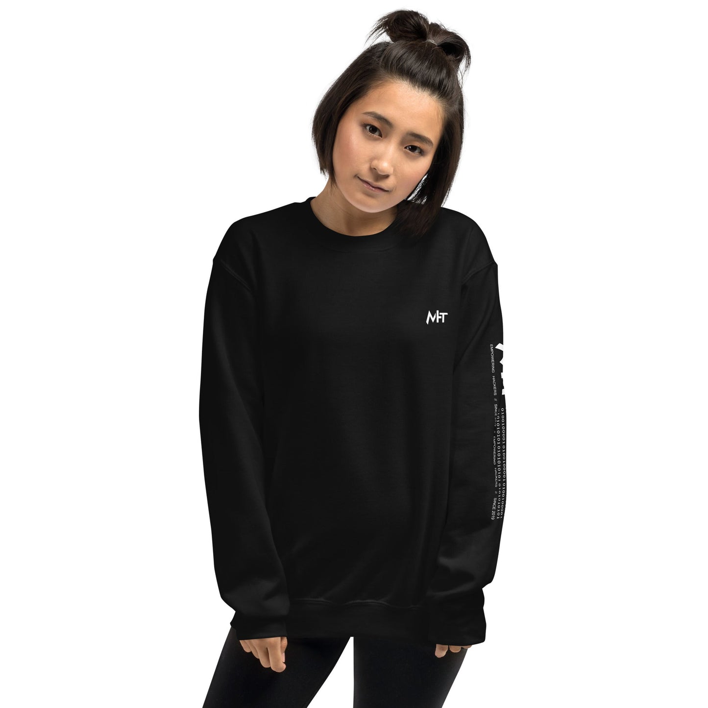 Cyber Security Blue Team V10 - Unisex Sweatshirt ( Back Print ) by DarkByteGear