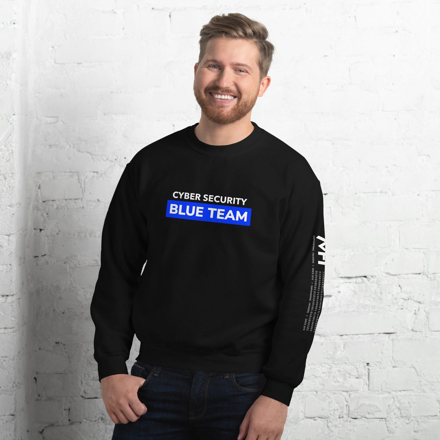 Cyber Security Blue Team V11 - Unisex Sweatshirt by DarkByteGear