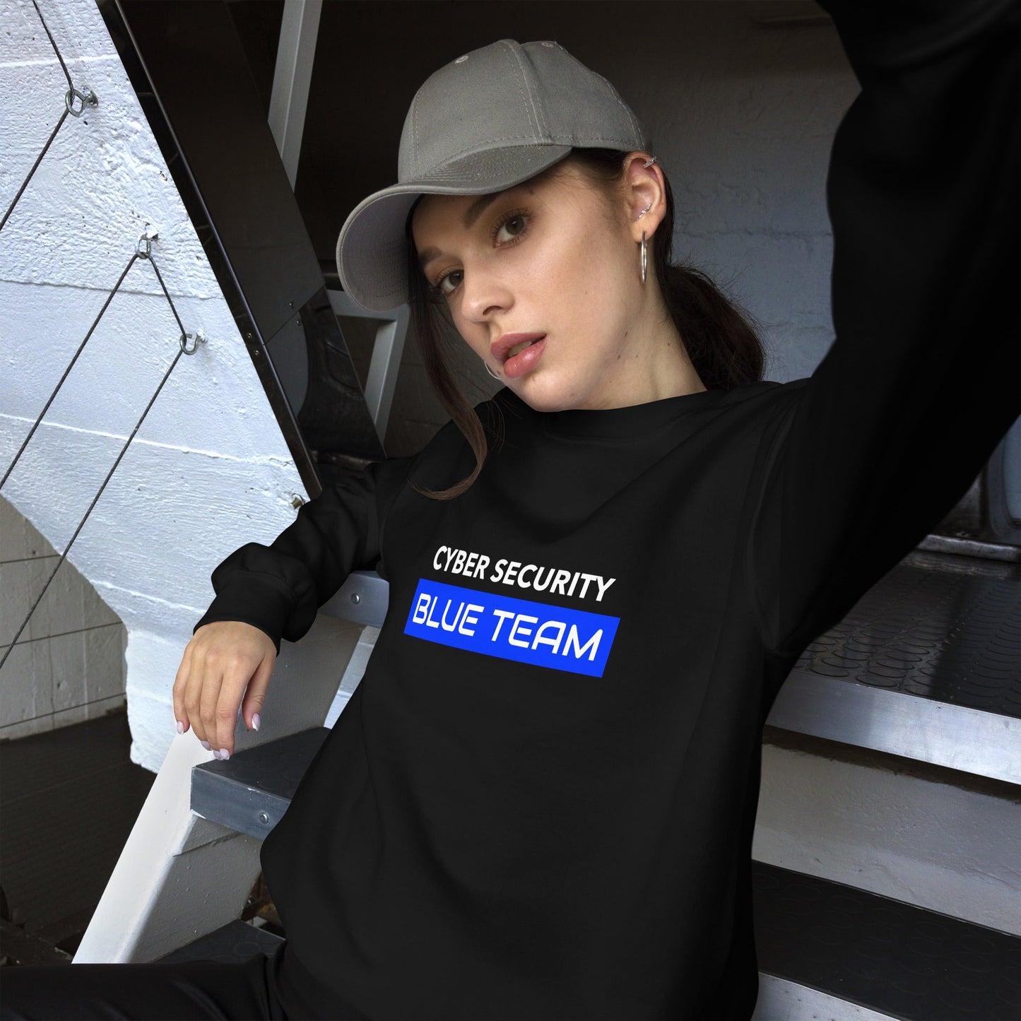 Cyber Security Blue Team V12 - Unisex Sweatshirt by DarkByteGear
