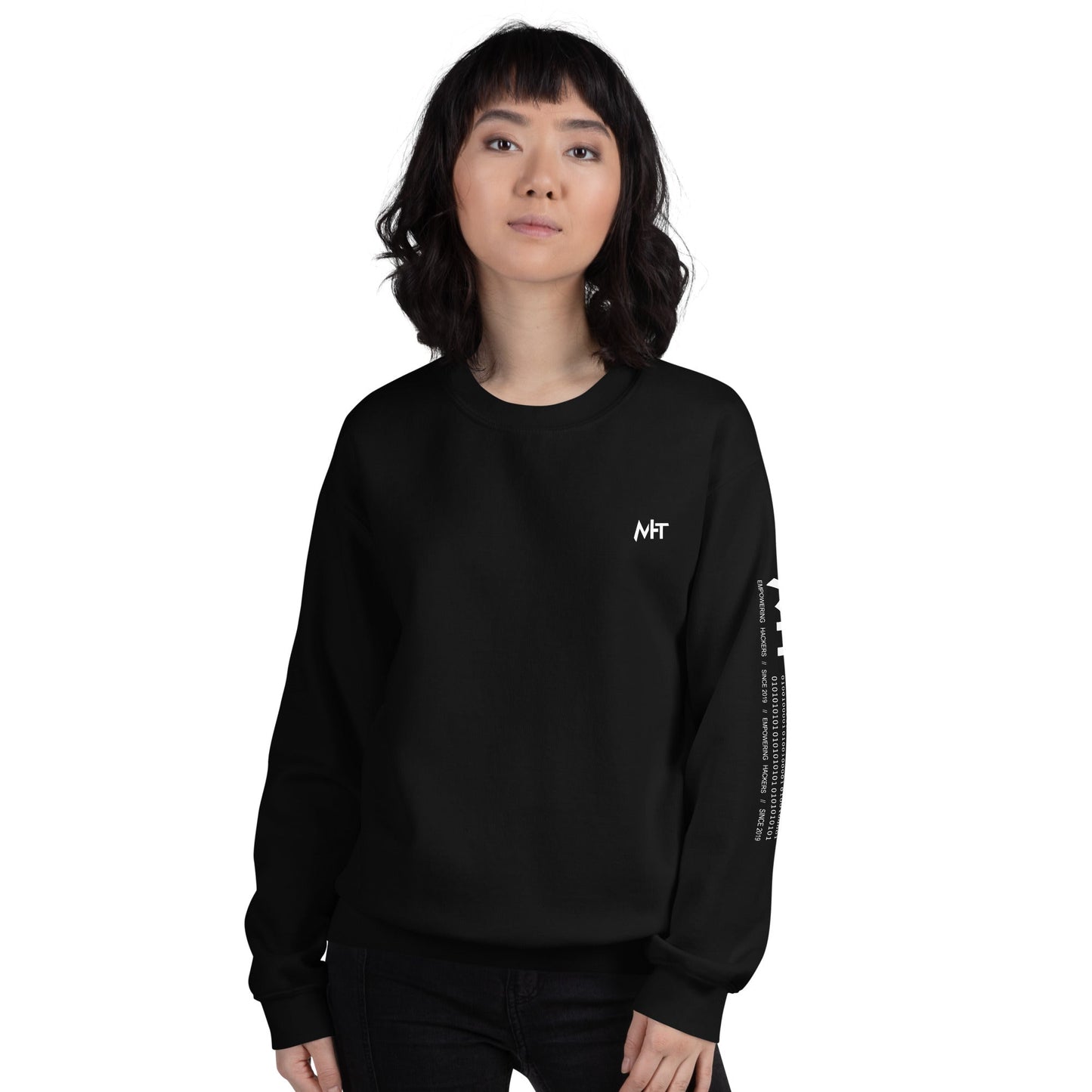 Cyber Security Blue Team V14 - Unisex Sweatshirt ( Back Print ) by DarkByteGear