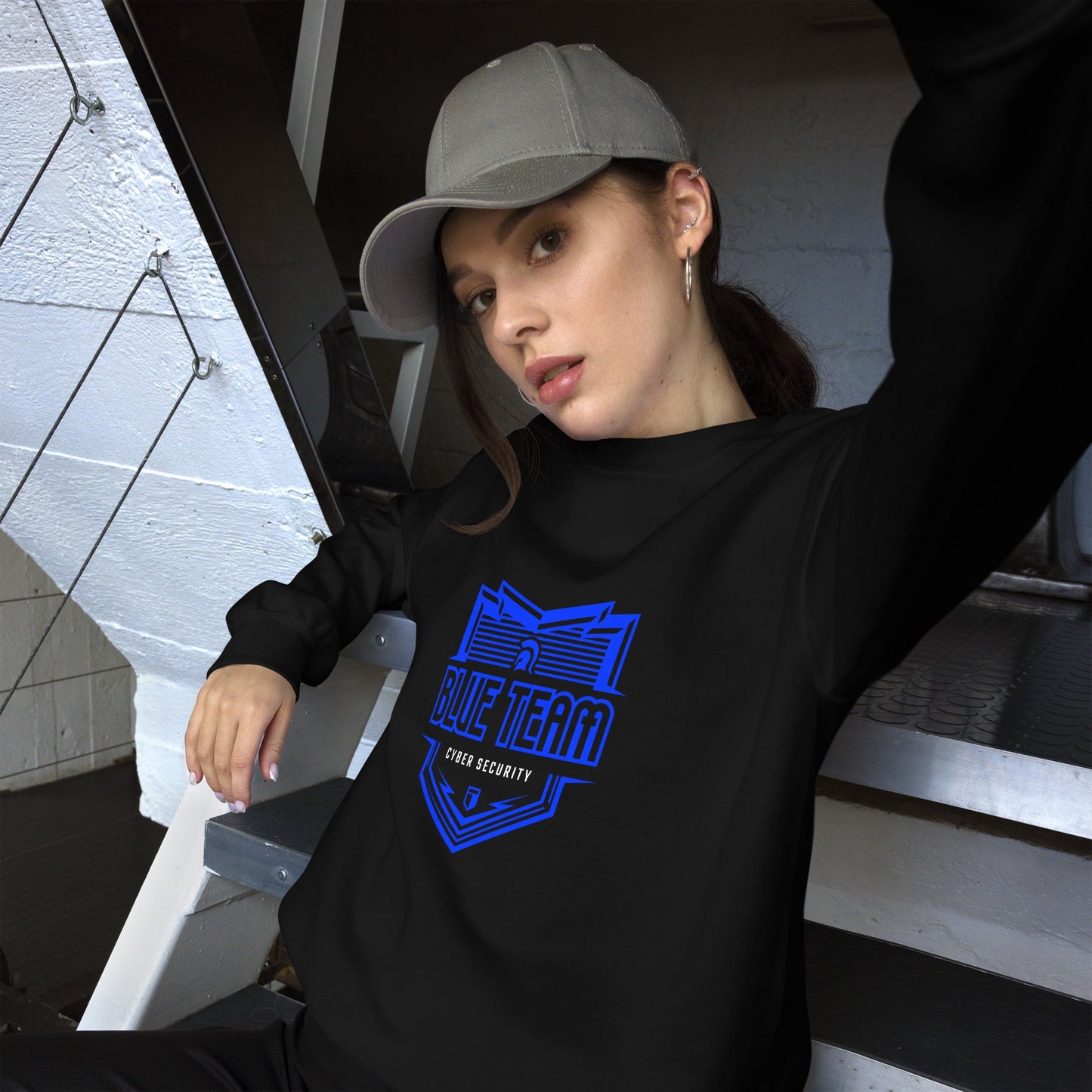 Cyber Security Blue Team 16 - Unisex Sweatshirt by DarkByteGear
