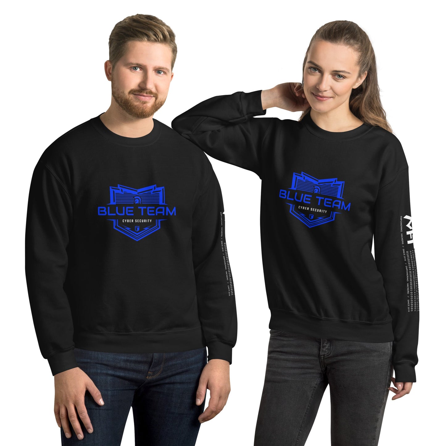 Cyber Security Blue Team V17 - Unisex Sweatshirt by DarkByteGear