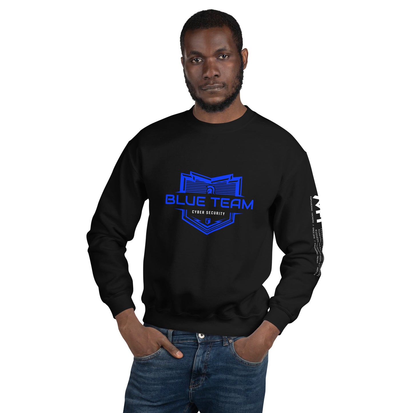 Cyber Security Blue Team V17 - Unisex Sweatshirt by DarkByteGear