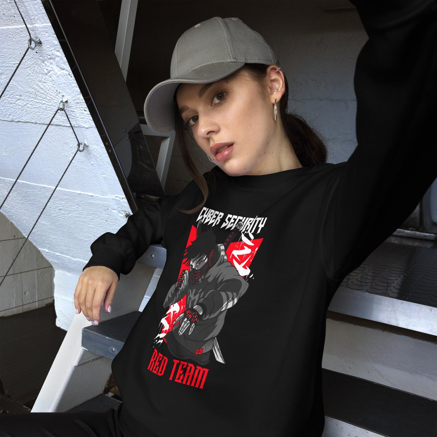 Cyber Security Red Team V3 - Unisex Sweatshirt by DarkByteGear