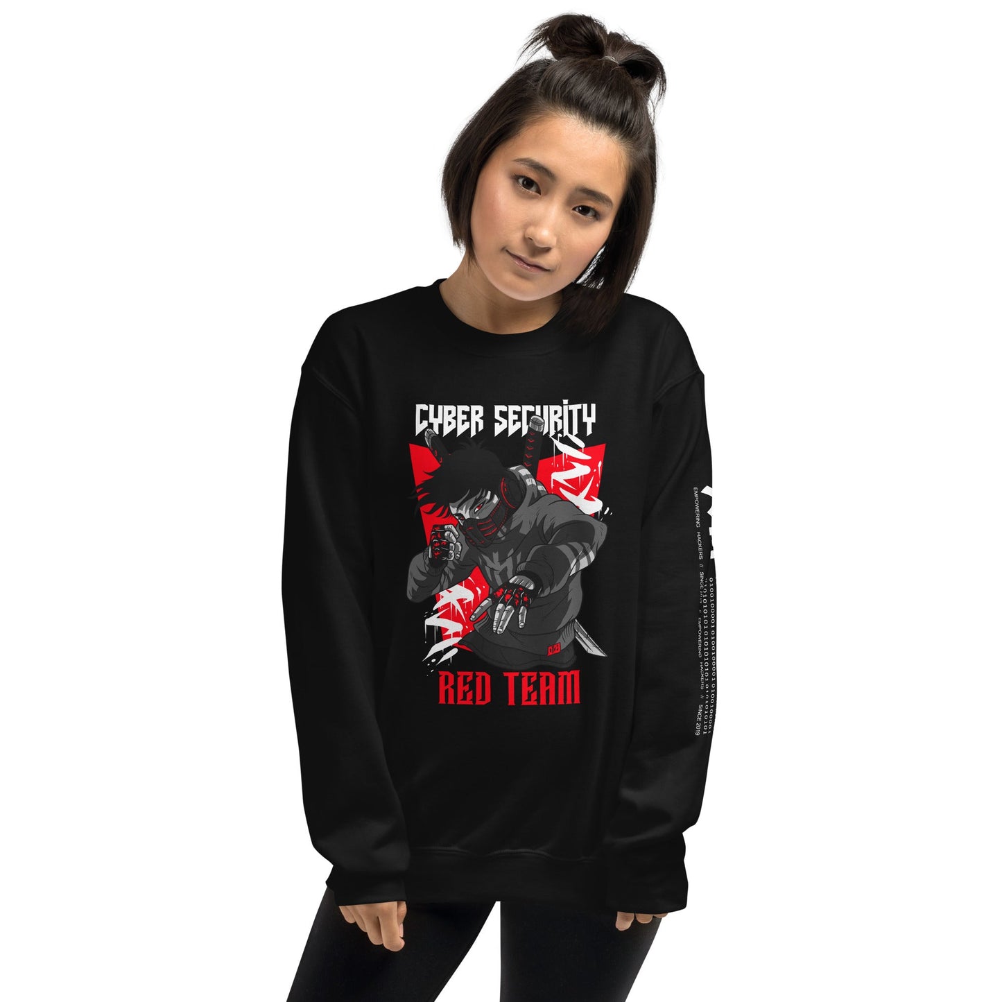 Cyber Security Red Team V3 - Unisex Sweatshirt by DarkByteGear